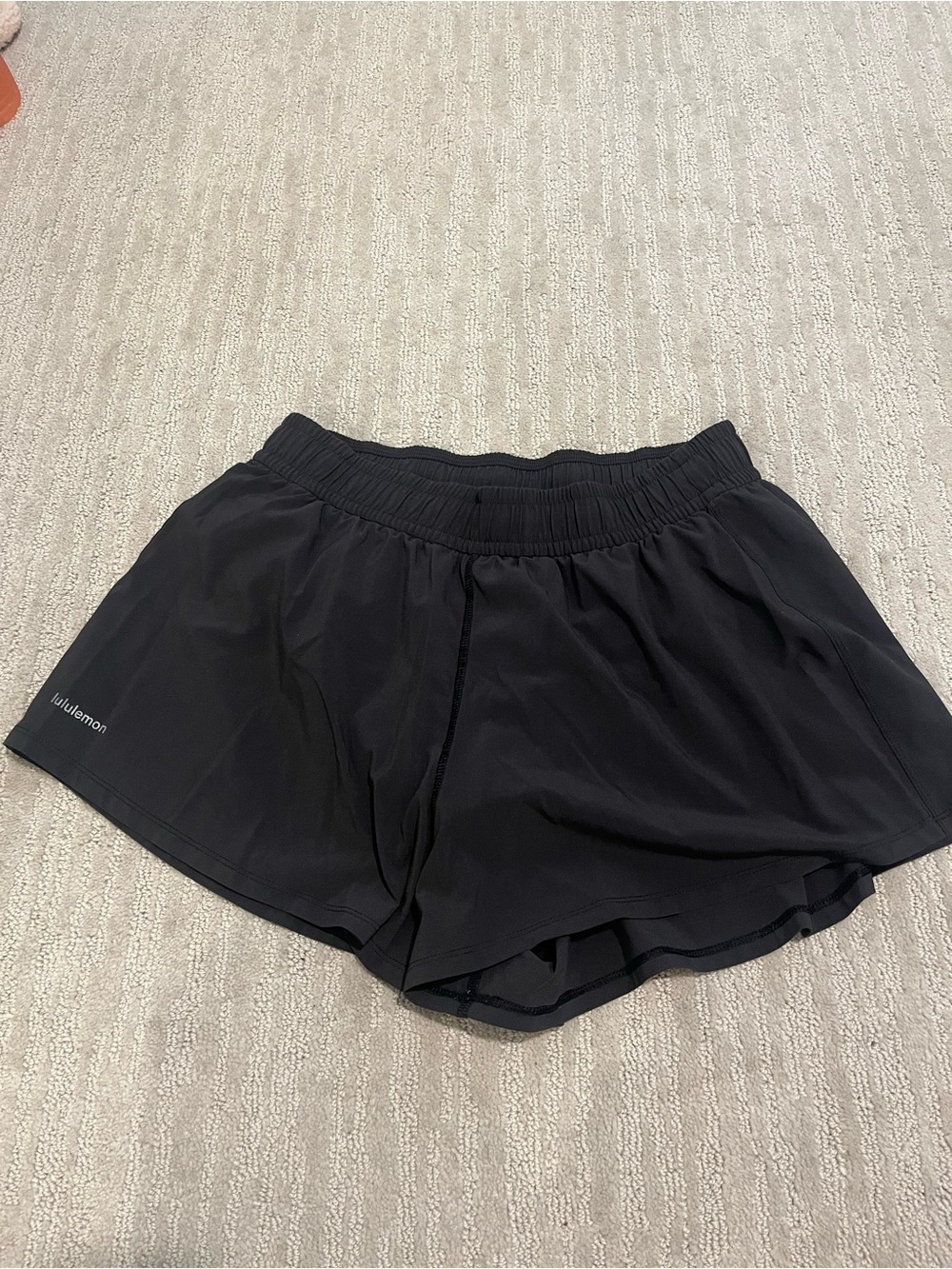 lululemon Pace Crush High Rise Short 2.5” - black